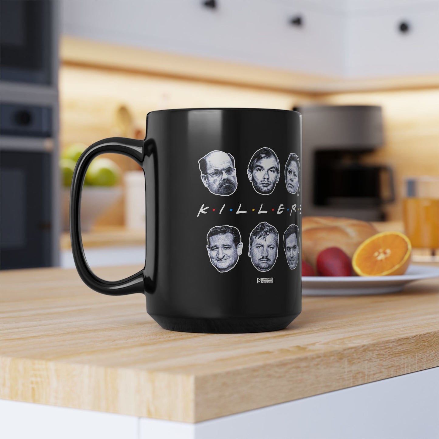 K • I • L • L • E • R • S | Black Mug (11oz, 15oz)