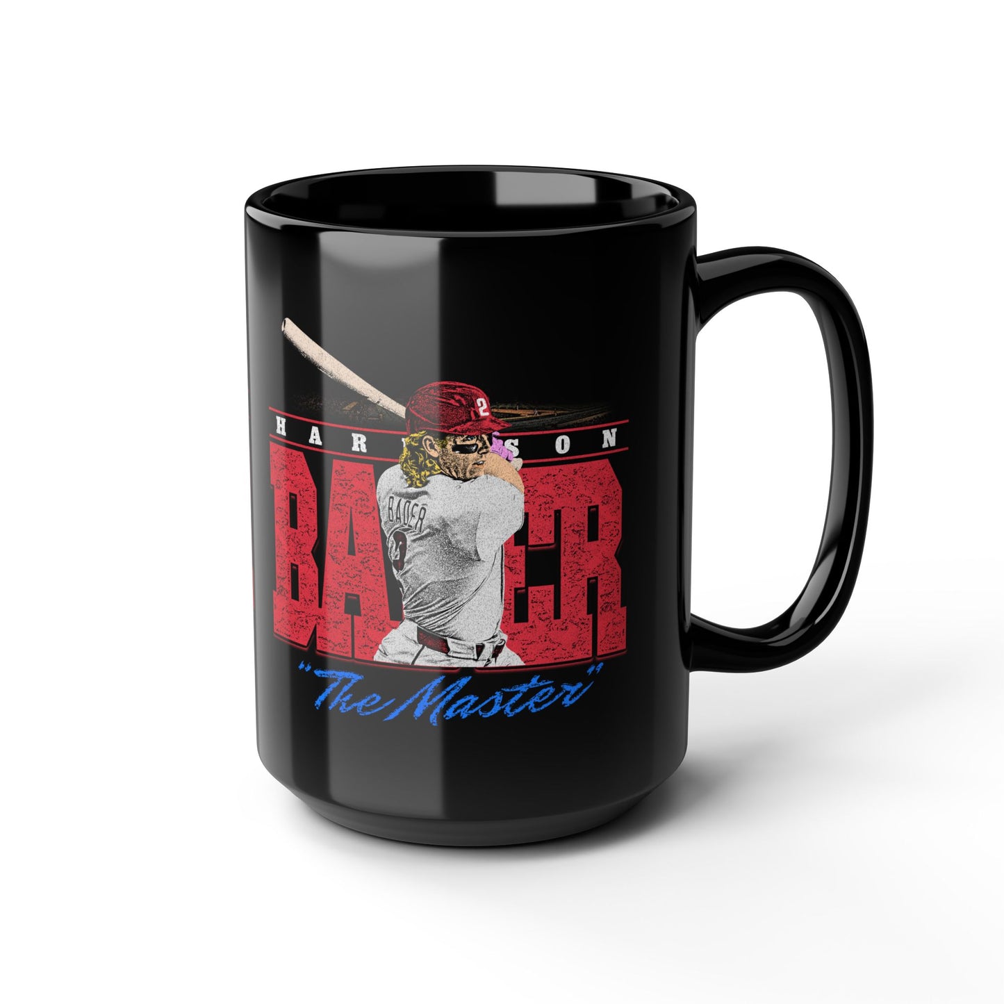 Harrison Bader "The Master" | Black Mug (11oz, 15oz)