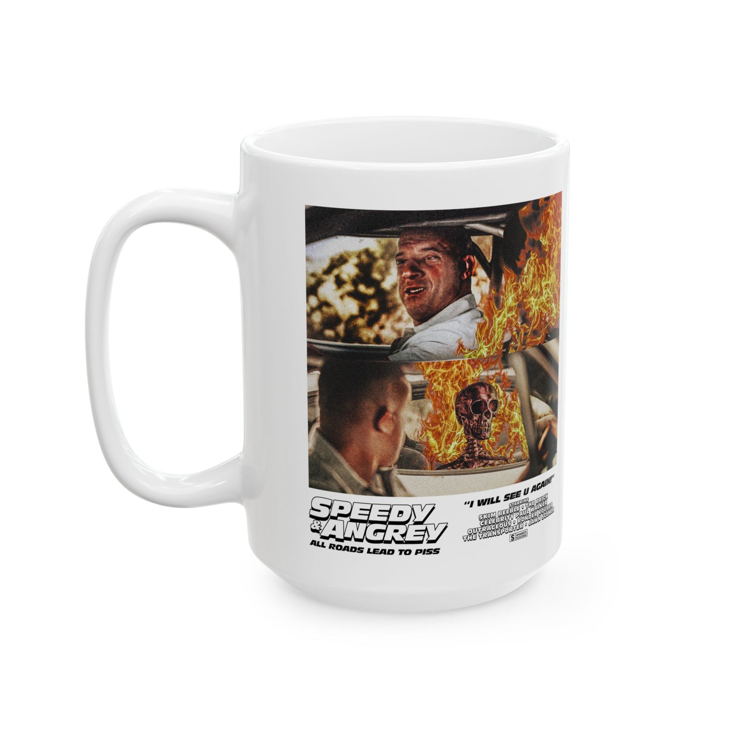 Speedy & Angrey Poster | Mug, (11oz, 15oz)