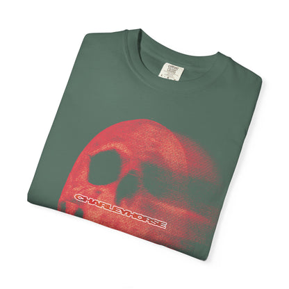 charleyhorse : stretch skull shirt (comfort colors)