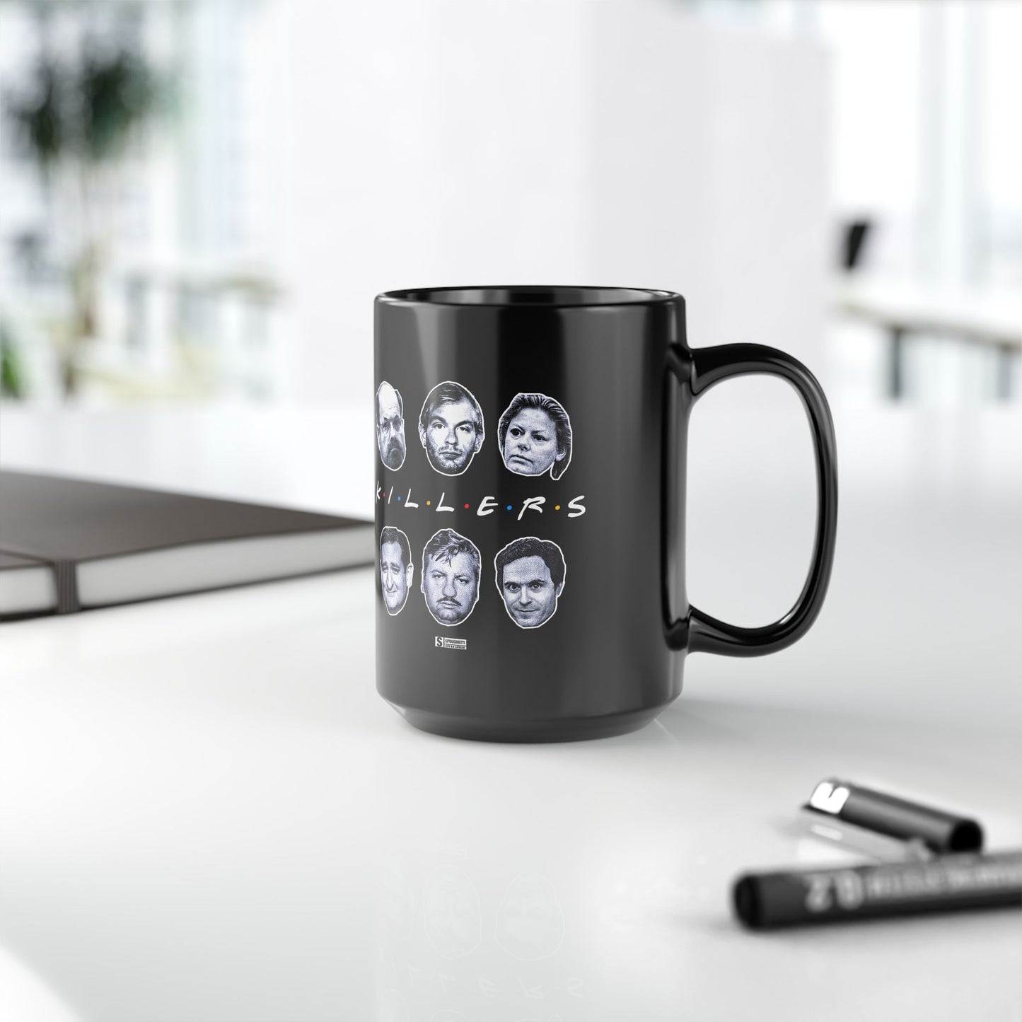 K • I • L • L • E • R • S | Black Mug (11oz, 15oz)