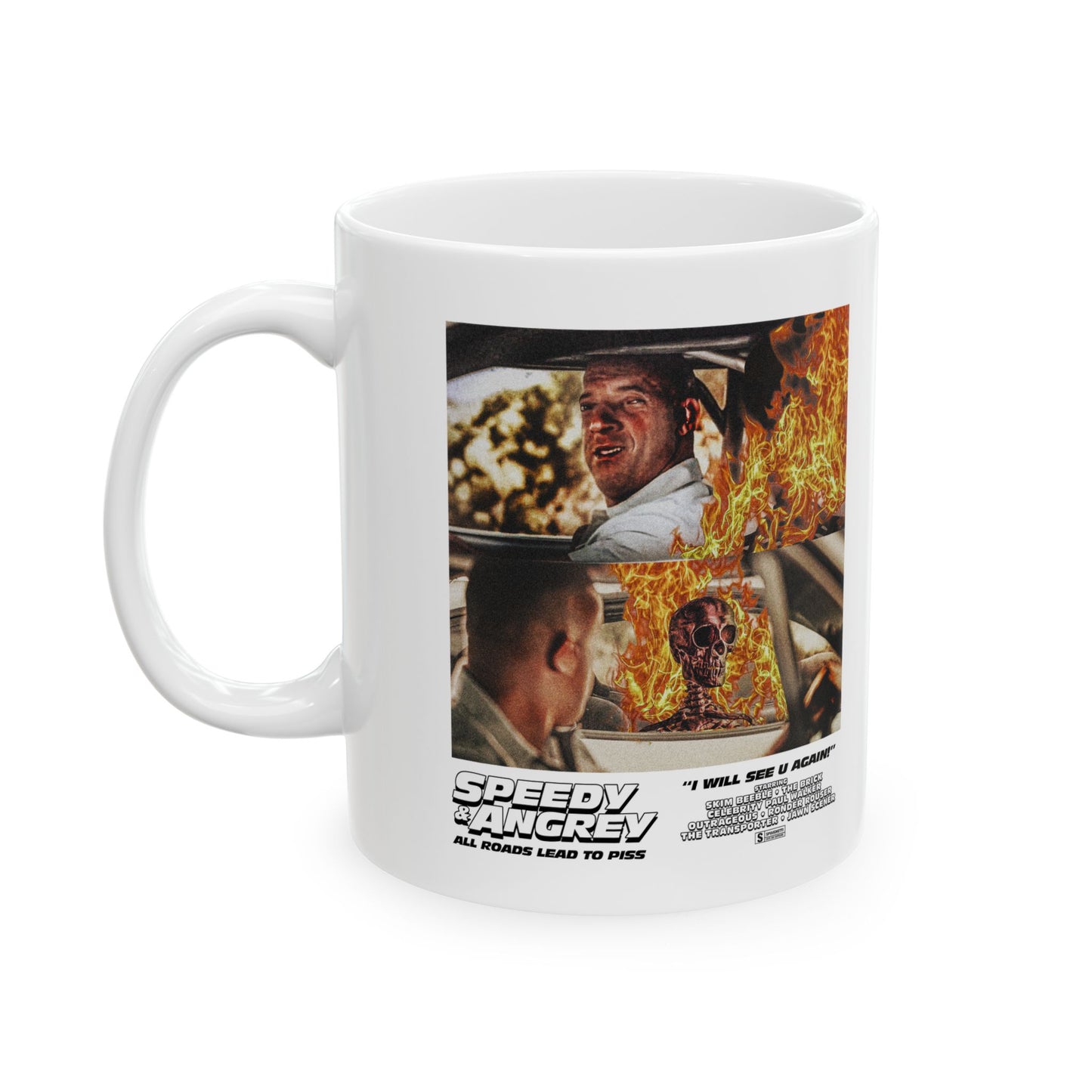 Speedy & Angrey Poster | Mug, (11oz, 15oz)