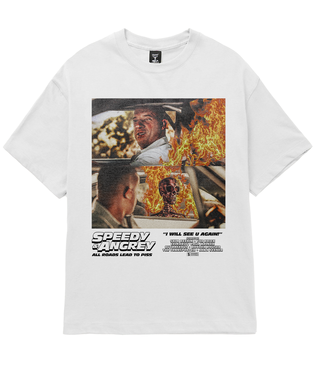 Speedy & Angrey Poster Shirt