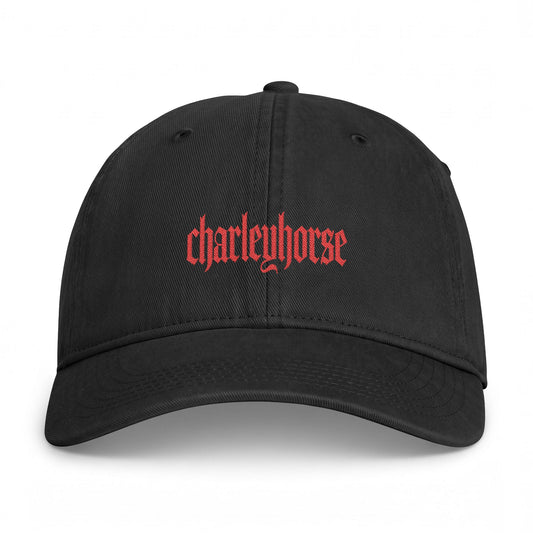 charleyhorse : blackletter hat (comfort colors)