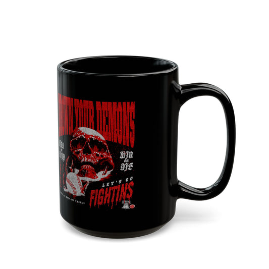 FIGHTINS RED OCTOBER | Black Mug (11oz, 15oz)