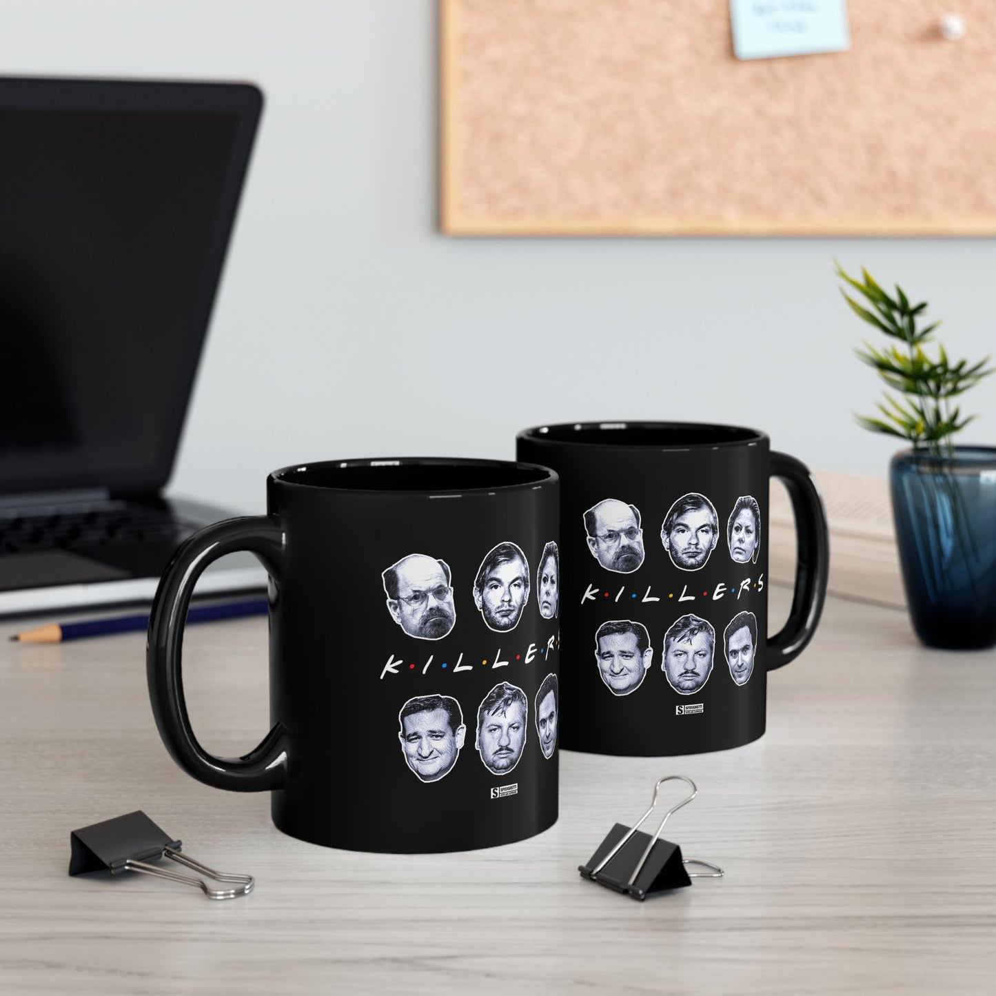 K • I • L • L • E • R • S | Black Mug (11oz, 15oz)