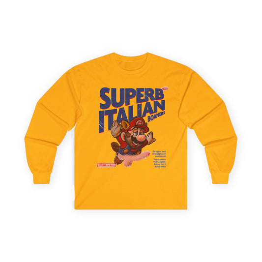 Superb Italian Boaners Long Sleeve Tee